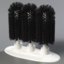 4046103 - Sparta® Triple Glass Washer 8" - Black