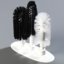 4150600 - Sparta® Pilsner, Hurricane, & Standard Style Triple Glass Washer 8.5" - White