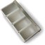 38704C - 4 pt Condiment Caddies w/ One-Piece Lid 11-3/4", 5-5/8", 3-3/8" - Stainless Steel