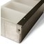 38705C - 5 pt Condiment Caddies w/ One-Piece Lid 14-3/4", 5-5/8", 3-3/8" - Stainless Steel