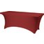 BS630001 - Budget Stretch Table Cover 6' x 30" x 30" - Red