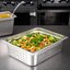 607124P - DuraPan™ Light Gauge Stainless Steel Perforated Steam Table Hotel Pan 1/2 Size, 4" Deep