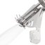 60300-6 - Stainless Steel Disher Scoop #6 Size 4.7 oz - White