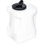 640000 - Container with Black Lid 1 Gal - Black