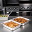607002D - DuraPan™ Stainless Steel Divided Steam Table Hotel Pan Full-Size, 2.5" Deep