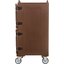 PC600N01 - Cateraide™ Insulated Front Loading Food Pan Double Carrier 10 Pan Capacity - Brown