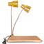 HL8285GB21 - FlexiGlow™ Dual Arm Heat Lamp with Board & Pan 24" - Gold