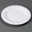 3301002 - Sierrus™ Melamine Wide Rim Dinner Plate 10.5" - White