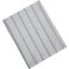 54351822NH503 - Snap Drape® Ticking Striped Napkin 18" x 22" - Black