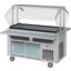 DXP5CB - DineXpress® Cool Breeze Cold Food Counter - 5 Well 74" L x 28" W x 36" H - Stainless Steel