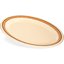 43083908 - Mosaic™ Durus® Melamine Oval Platter Tray 12" x 9.25" - Sierra Sand on Sand