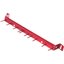 4073505 - Spectrum® Aluminum Brush Rack 17" Long - Red