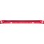 4073505 - Spectrum® Aluminum Brush Rack 17" Long - Red