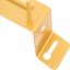 4073504 - Spectrum® Aluminum Brush Rack 17" Long - Yellow