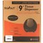 R2070BKSS - Summit Single 9" Jumbo Bath Tissue Dispenser, 3.25" core, Black/Stainless Steel  - Chrome