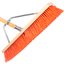 36952424 - Flo-Pac® Polypropylene Sweep With Steel Scraper Blade 24" - Orange