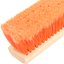 4501424 - Flagged Bristle Hardwood Push Broom Head (Handle Sold Separately) 24" - Orange