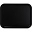 1410FG004 - Glasteel™ Solid Rectangular Tray 13.75" x 10.6" - Black