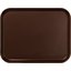 1814FG127 - Glasteel™ Fiberglass Tray 18" x 14" - Chocolate