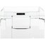 T8370WHCL - Summit™ Hybrid Electronic Roll Towel Dispenser, White/Clear  - White