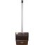 361410EC01 - Color Coded Upright Dustpan 30 Inches - Brown