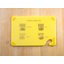 CBG6938YL - Saf-T-Grip Cutting Board 6" x 9" x 0.375" - Yellow