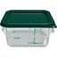 1197008 - Squares Food Storage Container Lid 2 - 4 qt - Forest Green