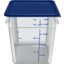 1195507 - Squares Polycarbonate Food Storage Container 18 qt - Clear