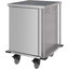 DXPTQC2T1D12 - Dinex® Totally Quiet Compact Meal Delivery Cart - Single Door - 2 Trays Per Slide 12 Trays (1ea) - Stainless Steel