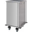 DXPTQC2T1D16 - Dinex® Totally Quiet Compact Meal Delivery Cart - Single Door - 2 Trays Per Slide 16 Trays (1ea) - Stainless Steel