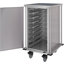 DXPTQC2T1D16 - Dinex® Totally Quiet Compact Meal Delivery Cart - Single Door - 2 Trays Per Slide 16 Trays (1ea) - Stainless Steel