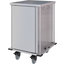 DXPTQC2T1DPT14 - Dinex® Totally Quiet Compact Meal Delivery Cart - Single Door - 2 Trays Per Slide 14 Trays (1ea) - Stainless Steel