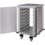DXPTQC2T1DPT14 - Dinex® Totally Quiet Compact Meal Delivery Cart - Single Door - 2 Trays Per Slide 14 Trays (1ea) - Stainless Steel