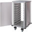 DXPTQC2T1DPT18 - Dinex® Totally Quiet Compact Meal Delivery Cart - Single Door - 2 Trays Per Slide 18 Trays (1ea) - Stainless Steel