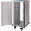 DXPTQC2T1DPT20 - Dinex® Totally Quiet Compact Meal Delivery Cart - Single Door - 2 Trays Per Slide 20 Trays (1ea) - Stainless Steel