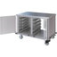 DXPTQC2T2DPT20 - Dinex® Totally Quiet Compact Meal Delivery Cart - Double Doors - 2 Trays Per Slide 20 Trays (1ea) - Stainless Steel