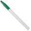 40216EC09 - Natural Aluminum Handle with Color-Coded Tip and Hang Up Cap 48" - Green