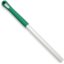 40216EC09 - Natural Aluminum Handle with Color-Coded Tip and Hang Up Cap 48" - Green