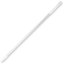 40216EC02 - Natural Aluminum Handle with Color-Coded Tip and Hang Up Cap 48" - White