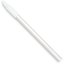 40216EC02 - Natural Aluminum Handle with Color-Coded Tip and Hang Up Cap 48" - White