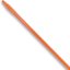 40225EC24 - Color Code Fiberglass Handle 60" - Orange