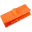 40423EC24 - Color Coded Bi-Level Scrub Brush 10" - Orange