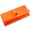 40423EC24 - Color Coded Bi-Level Scrub Brush 10" - Orange