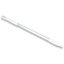 40246EC02 - Natural Aluminum Handle with Color-Coded Tip and Hang Up Cap 30" - White