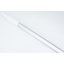 40246EC02 - Natural Aluminum Handle with Color-Coded Tip and Hang Up Cap 30" - White