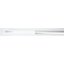 40226EC02 - Natural Aluminum Handle with Color-Coded Tip and Hang Up Cap 60" - White