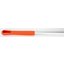 40226EC24 - Natural Aluminum Handle with Color-Coded Tip and Hang Up Cap 60" - Orange