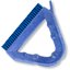 41323EC14 - Spart 9" Color Coded Tile and Grout Brush  - Blue