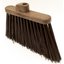 36868EC01 - Color Coded Unflagged Broom Head  - Brown