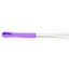 40216EC68 - Natural Aluminum Handle with Color-Coded Tip and Hang Up Cap 48" - Purple